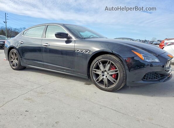 ZAM56YRA5J1286580 2018 MASERATI QUATTROPOR Black Przód prawy