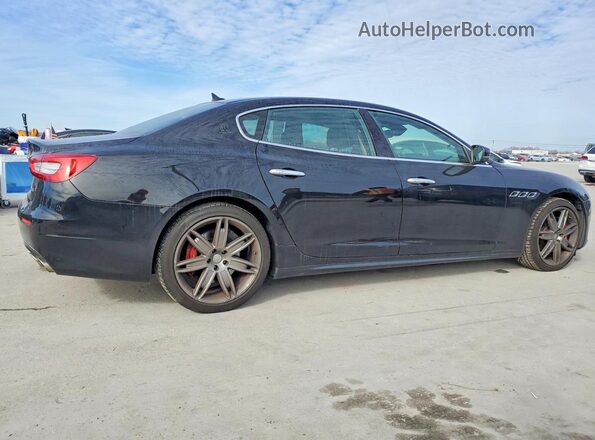ZAM56YRA5J1286580 2018 MASERATI QUATTROPOR Black Tył prawy
