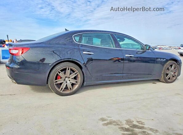 ZAM56YRA5J1286580 2018 MASERATI QUATTROPOR Black Задня права чверть