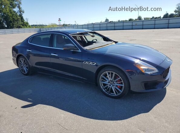 ZAM56YRM4PX423525 2023 MASERATI QUATTROPOR Blue Delantero derecho