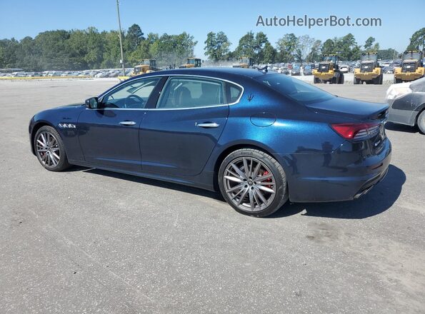 ZAM56YRM4PX423525 2023 MASERATI QUATTROPOR Blue Trasero izquierdo