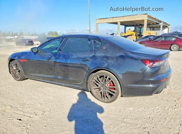 ZAM56ZPT7PX443445 2023 MASERATI QUATTROPOR Black Trasero izquierdo