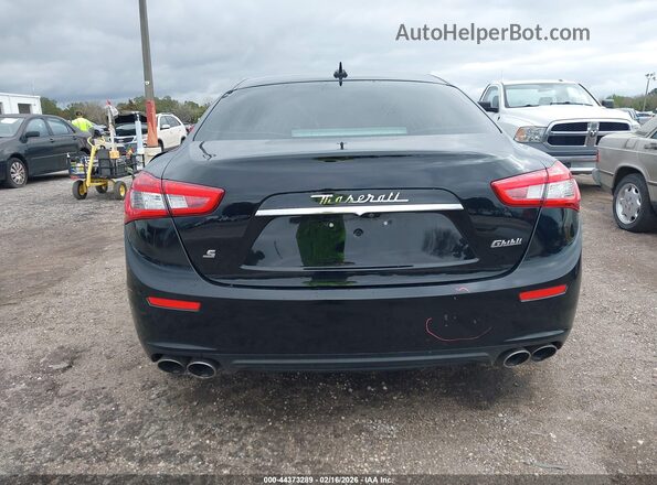 ZAM57RSA2H1233679 2017 MASERATI GHIBLI Black 