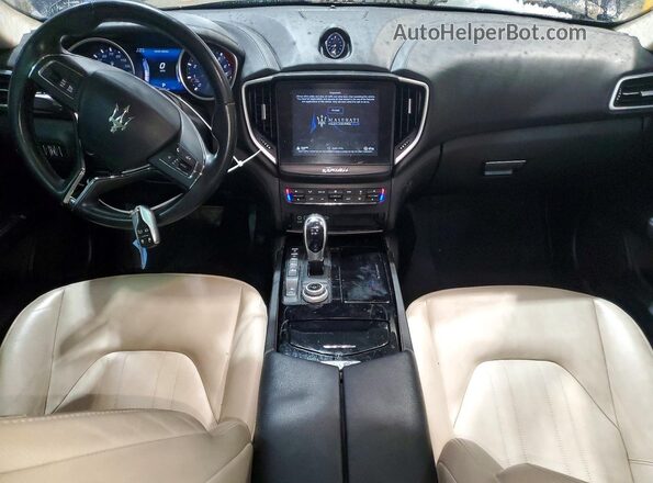 ZAM57RTA0H1227717 2017 MASERATI GHIBLI Blue 