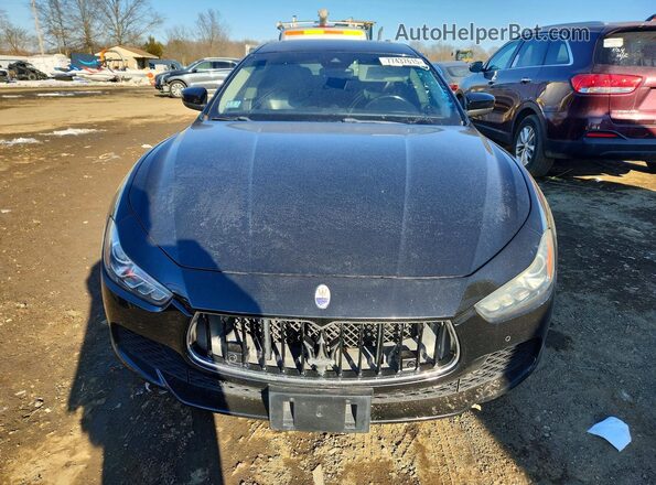 ZAM57RTA5H1213277 2017 MASERATI GHIBLI Black Vista frontal