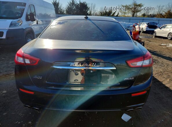 ZAM57RTA5H1213277 2017 MASERATI GHIBLI Black Vista trasera