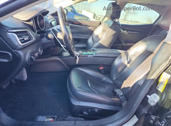 ZAM57RTA5H1213277 2017 MASERATI GHIBLI Black Vista interior delantera