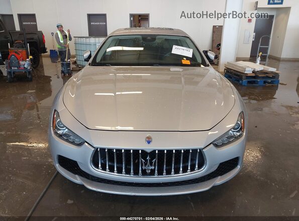ZAM57RTA7H1240545 2017 MASERATI GHIBLI Серебряный Вид щитка приборов
