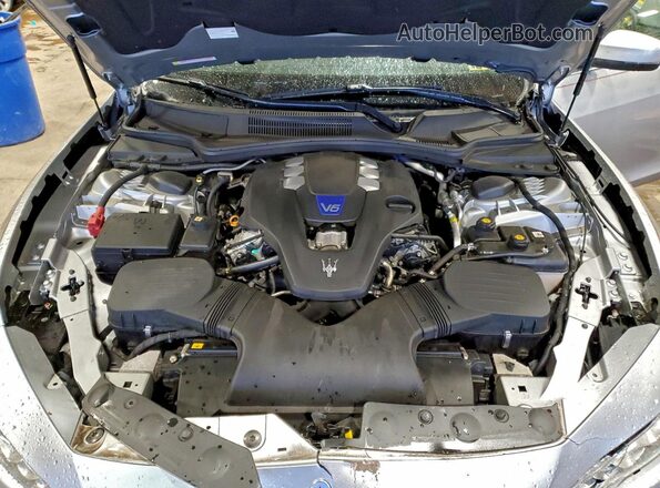 ZAM57RTAXH1204431 2017 MASERATI GHIBLI Silver 