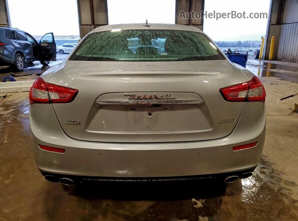 ZAM57RTAXH1204431 2017 MASERATI GHIBLI Silver 