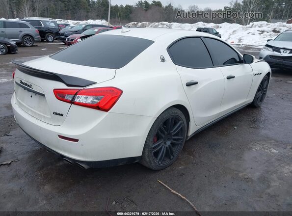 ZAM57RTL1H1227470 2017 MASERATI GHIBLI White Rear right