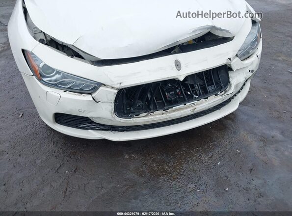 ZAM57RTL1H1227470 2017 MASERATI GHIBLI White 