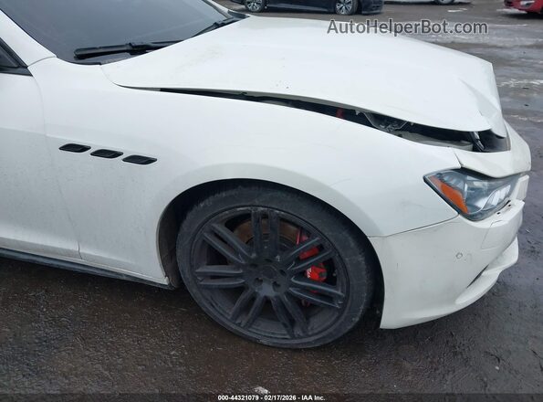 ZAM57RTL1H1227470 2017 MASERATI GHIBLI White 