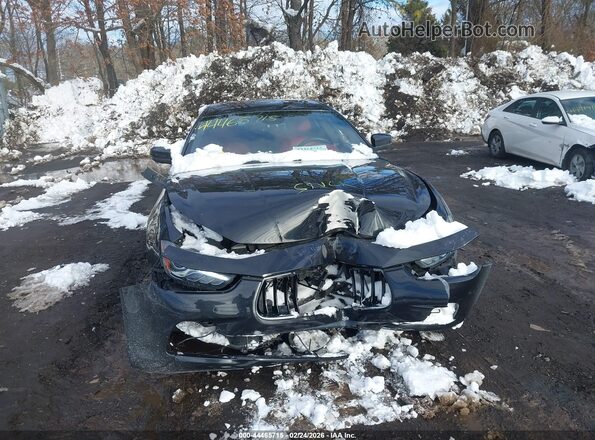 ZAM57RTLXH1221571 2017 MASERATI GHIBLI Black Widok zestawu wskaźników