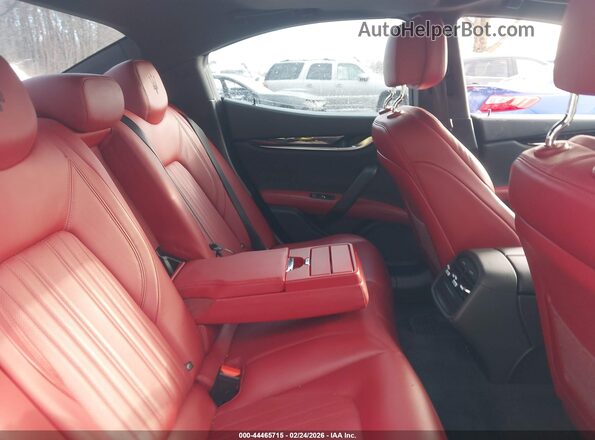 ZAM57RTLXH1221571 2017 MASERATI GHIBLI Black Widok naklejki z numerem VIN