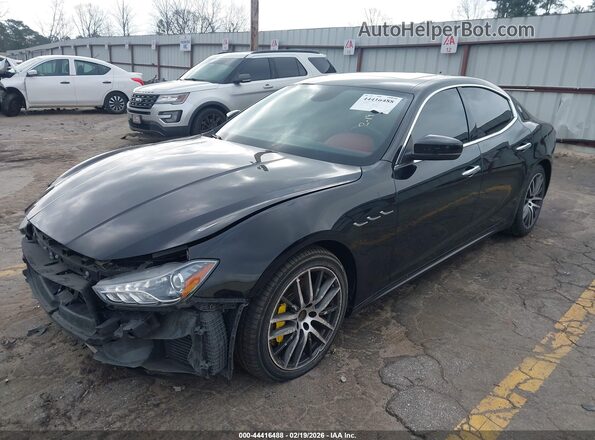 ZAM57XSA1J1286691 2018 MASERATI GHIBLI Черный 