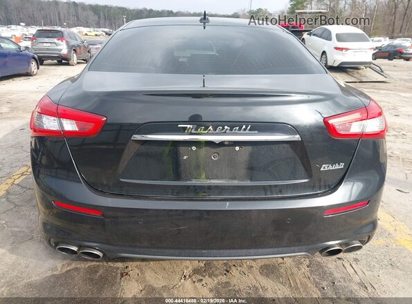 ZAM57XSA1J1286691 2018 MASERATI GHIBLI Черный 