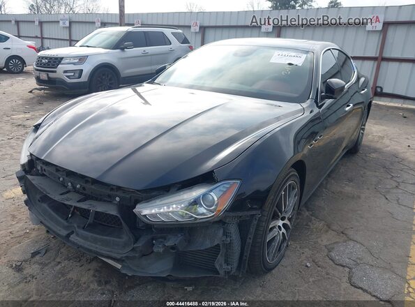 ZAM57XSA1J1286691 2018 MASERATI GHIBLI Черный 
