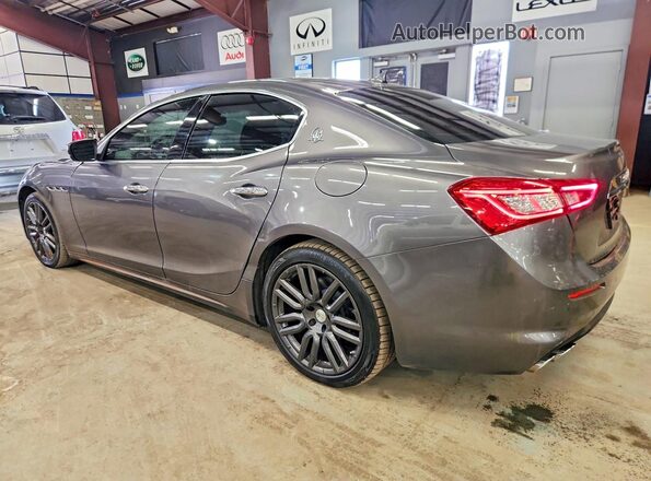 ZAM57XSA1J1295181 2018 MASERATI GHIBLI Серый 