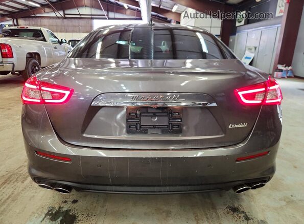 ZAM57XSA1J1295181 2018 MASERATI GHIBLI Серый 