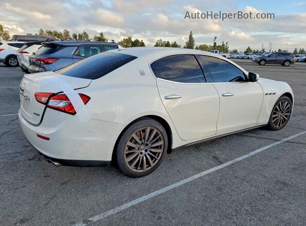 ZAM57XSA3H1197232 2017 MASERATI GHIBLI White 