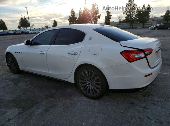 ZAM57XSA3H1197232 2017 MASERATI GHIBLI White 