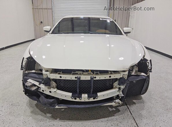 ZAM57XSA3J1304947 2018 MASERATI GHIBLI White Вид спереду