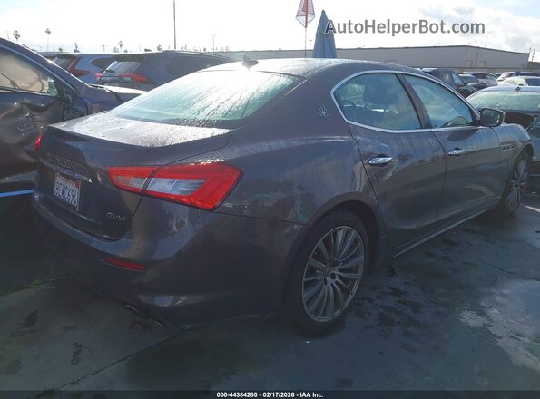ZAM57XSA6J1304912 2018 MASERATI GHIBLI Gray Tył prawy