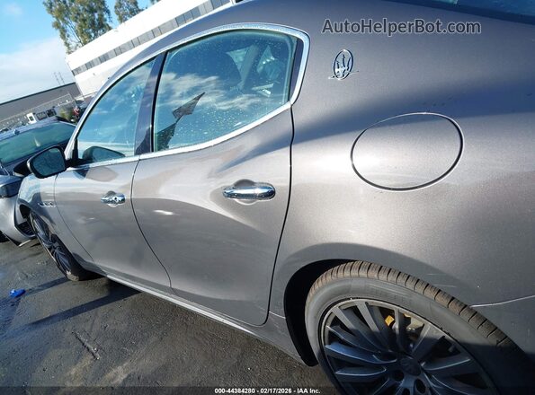 ZAM57XSA6J1304912 2018 MASERATI GHIBLI Gray Widok wnętrza 360 stopni