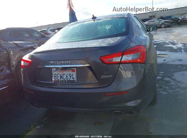 ZAM57XSA6J1304912 2018 MASERATI GHIBLI Gray 