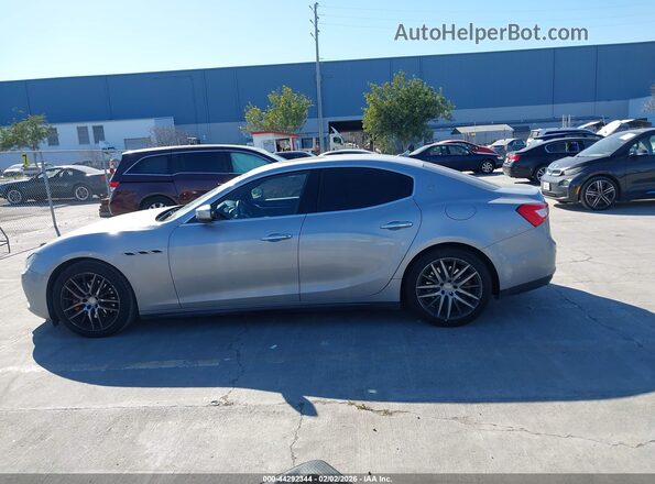 ZAM57XSA7H1226280 2017 MASERATI GHIBLI Silver 