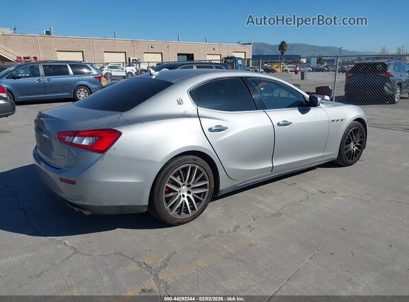 ZAM57XSA7H1226280 2017 MASERATI GHIBLI Silver 