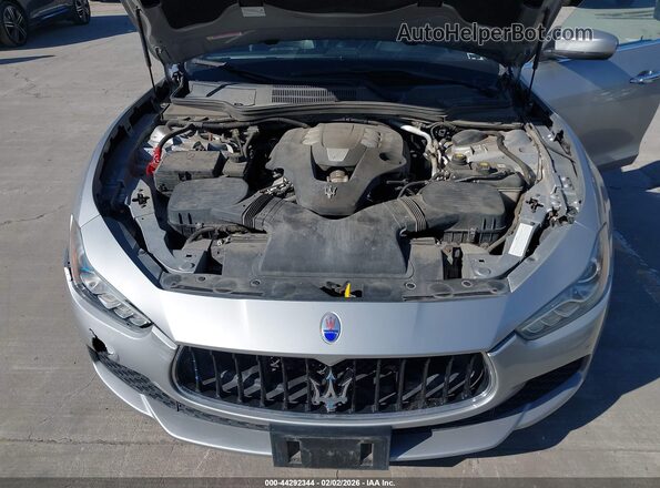 ZAM57XSA7H1226280 2017 MASERATI GHIBLI Silver 