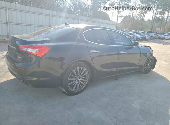 ZAM57XSA7J1275873 2018 MASERATI GHIBLI Black Tył prawy