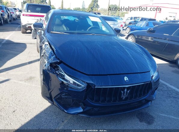 ZAM57XSA8N1388933 2022 MASERATI GHIBLI Blue Vista del cuadro de instrumentos