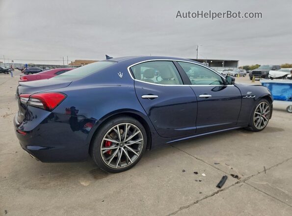 ZAM57XSAXNX399784 2022 MASERATI GHIBLI Blue Հետևի աջ