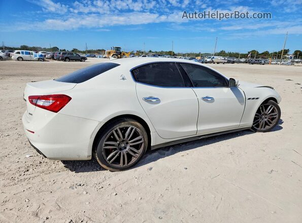 ZAM57YSA7J1277113 2018 MASERATI GHIBLI White Rear right