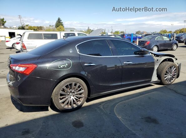 ZAM57YTA8J1278690 2018 MASERATI GHIBLI Black Задня права чверть