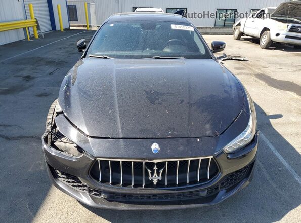ZAM57YTA8J1278690 2018 MASERATI GHIBLI Black Вид спереду