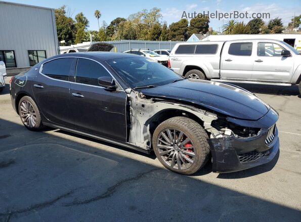 ZAM57YTA8J1278690 2018 MASERATI GHIBLI Black Передня права чверть