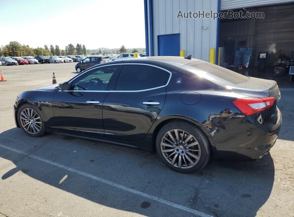 ZAM57YTA8J1278690 2018 MASERATI GHIBLI Black Задня ліва чверть