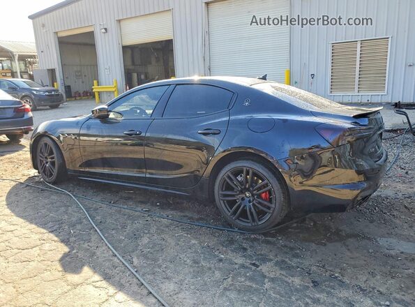 ZAM57YTA8M1362223 2021 MASERATI GHIBLI Черный Задняя левая четверть