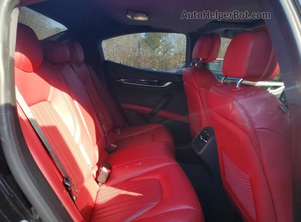 ZAM57YTA8M1362223 2021 MASERATI GHIBLI Черный Вид задних сидений