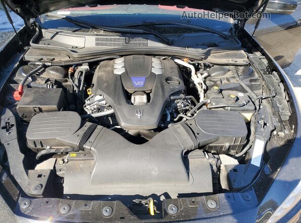 ZAM57YTA8M1362223 2021 MASERATI GHIBLI Черный Вид задней части салона