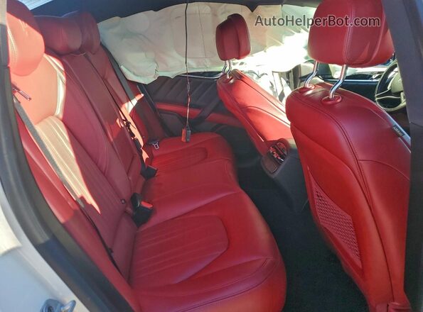 ZAM57YTA9L1354338 2020 MASERATI GHIBLI White Rear seats view