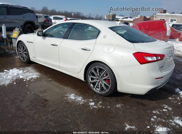 ZAM57YTL7K1317790 2019 MASERATI GHIBLI White Rear left
