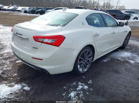 ZAM57YTL7K1317790 2019 MASERATI GHIBLI White Rear right