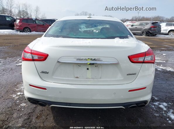 ZAM57YTL7K1317790 2019 MASERATI GHIBLI White 