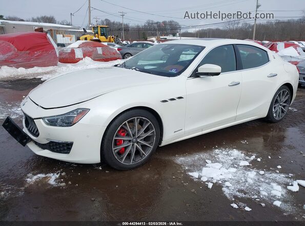 ZAM57YTL7K1317790 2019 MASERATI GHIBLI White 