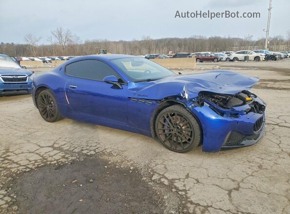 ZAMBMVBB8RX441383 2024 MASERATI GRANTURISM Blue Delantero derecho